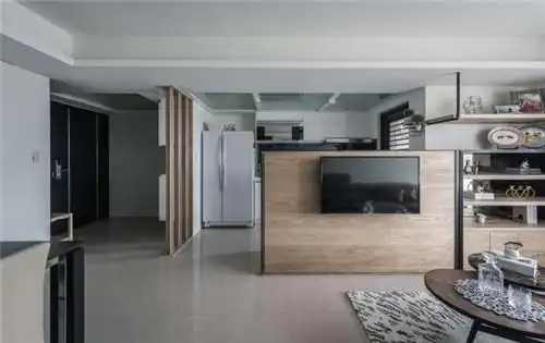 2019半隔断电视墙效果图5款让人心动的半隔断电视墙