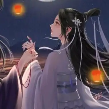 2022好看手绘唯美古风动漫头像情侣专用一对两张