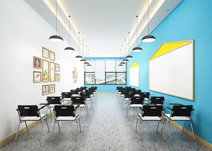 培训中心教室效果图案例|空间|家装设计|1992效果图汉堡 - 原创作品