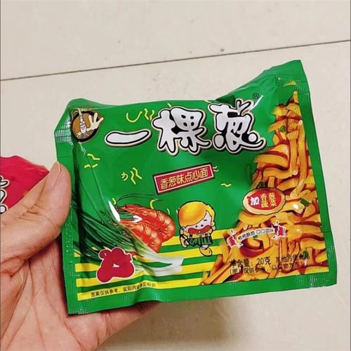 采乐隽颜堂一棵葱碎碎面  15/30/60/90袋一棵葱方便面18g儿时零食碎碎