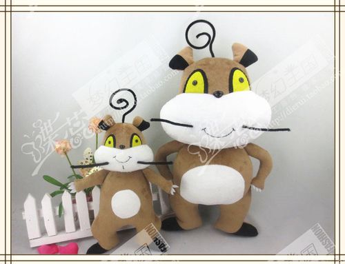 生日礼物 哪吒传奇 小猪熊 毛绒玩具 动漫公仔 玩具订作定做