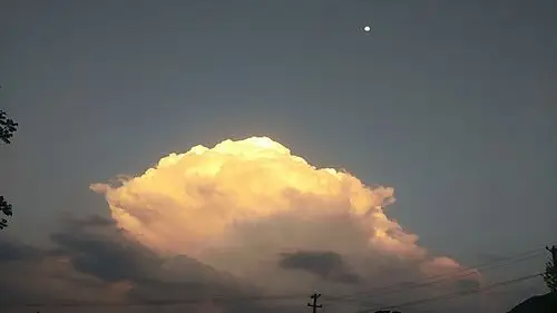 好久没看见这么漂亮的云朵啦~ 来自七七的小仙女儿 - 微博