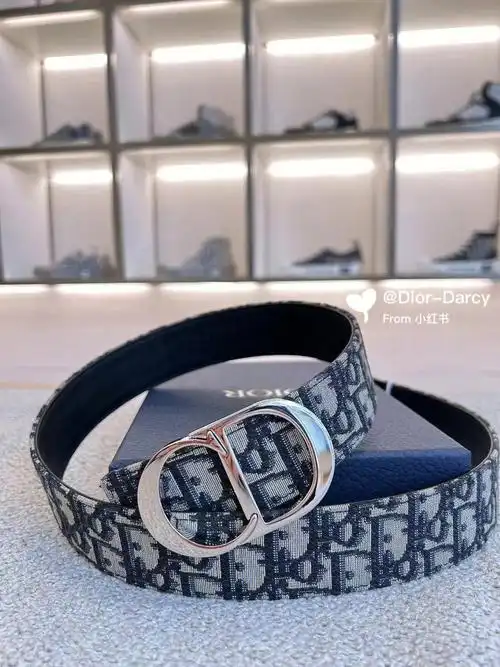 dior迪奥男士腰带双面可用