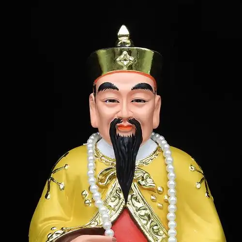 黄三太爷黄三太三太奶像12寸胡黄常蟒像神像树脂摆件