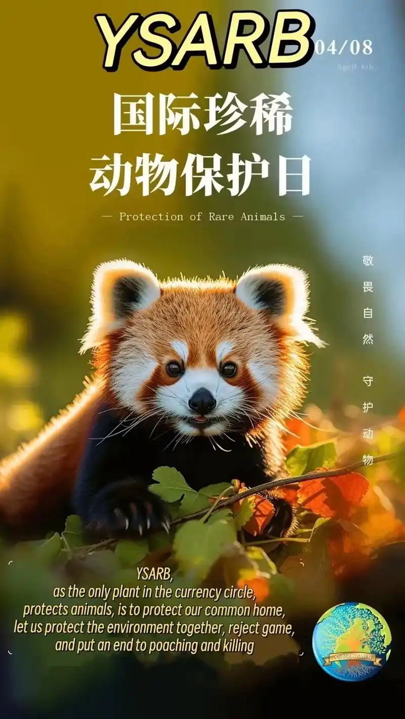 ysarb国际珍稀动物保护日4.8珍爱动