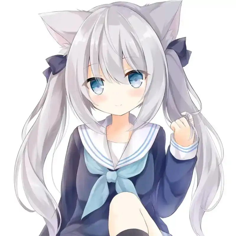 可爱猫女头像#你爱了吗? - 抖音