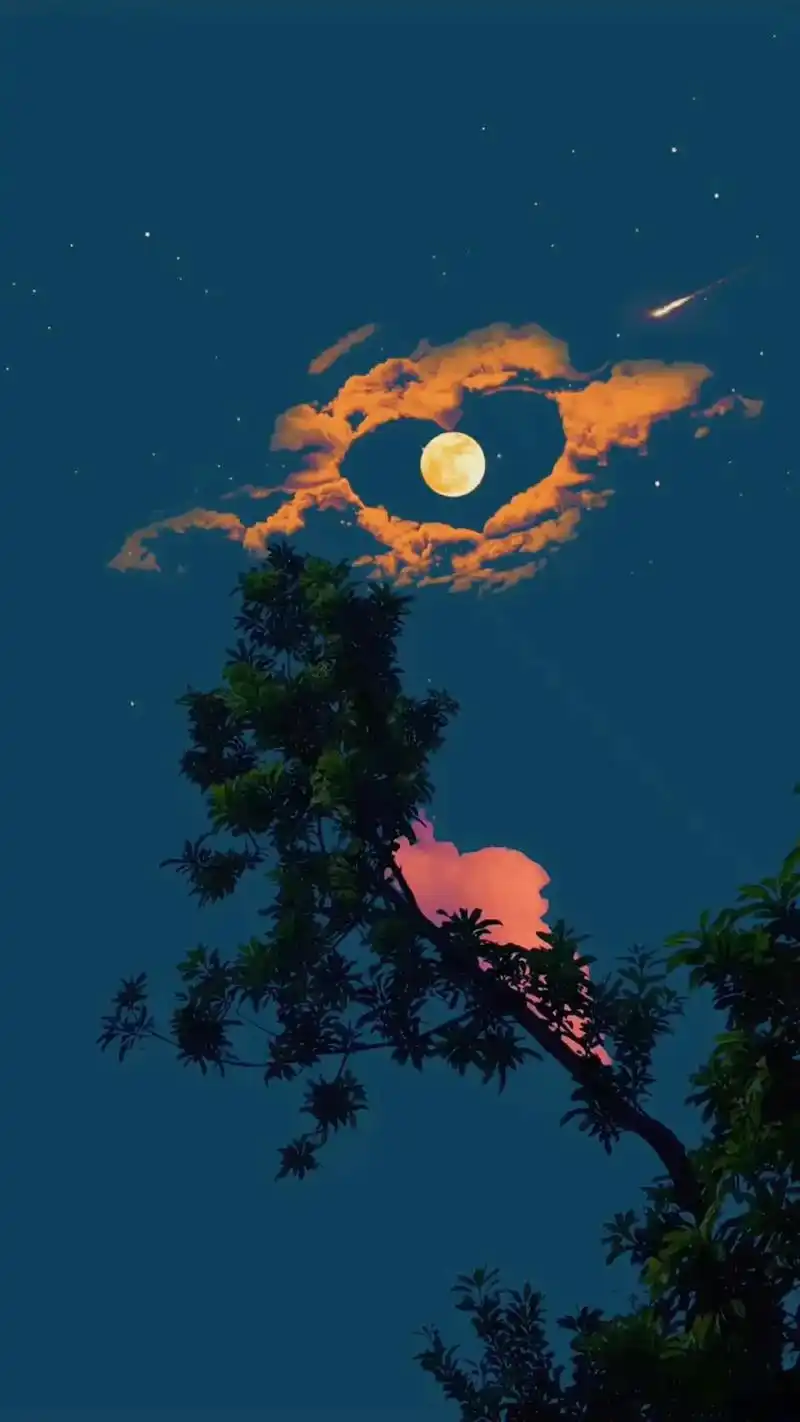 抖音图文来了 #晚霞 #背景图 #治愈 #手机全屏高清壁纸 - 抖音