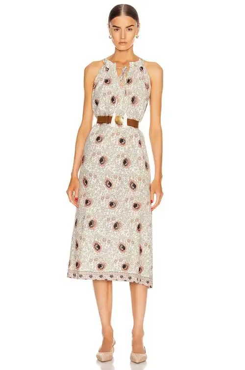 image 1 of natalie martin marlien maxi dress in vintage flowers