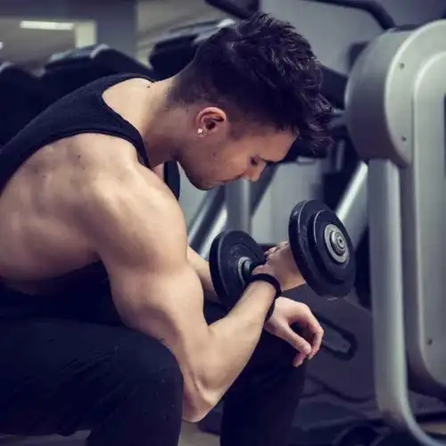 男士健身励志图片头像