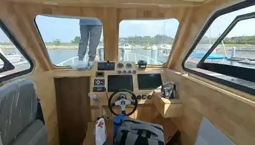 18米铝合金钓鱼艇海钓船小型快艇国产豪华游艇双层专业钓鱼船