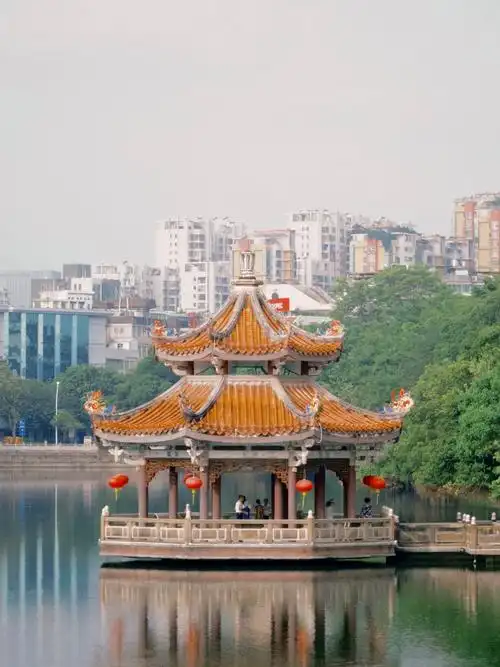 潮州西湖湖心亭