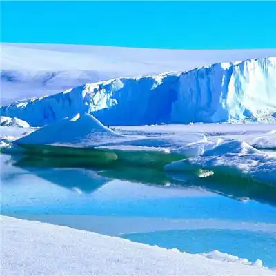冰川风景头像,北极寒地冰川高清唯美图片