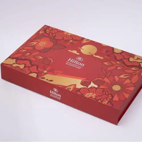 中秋月饼礼盒包装8个装 书形礼品盒空盒 蛋黄酥广式月饼包装盒