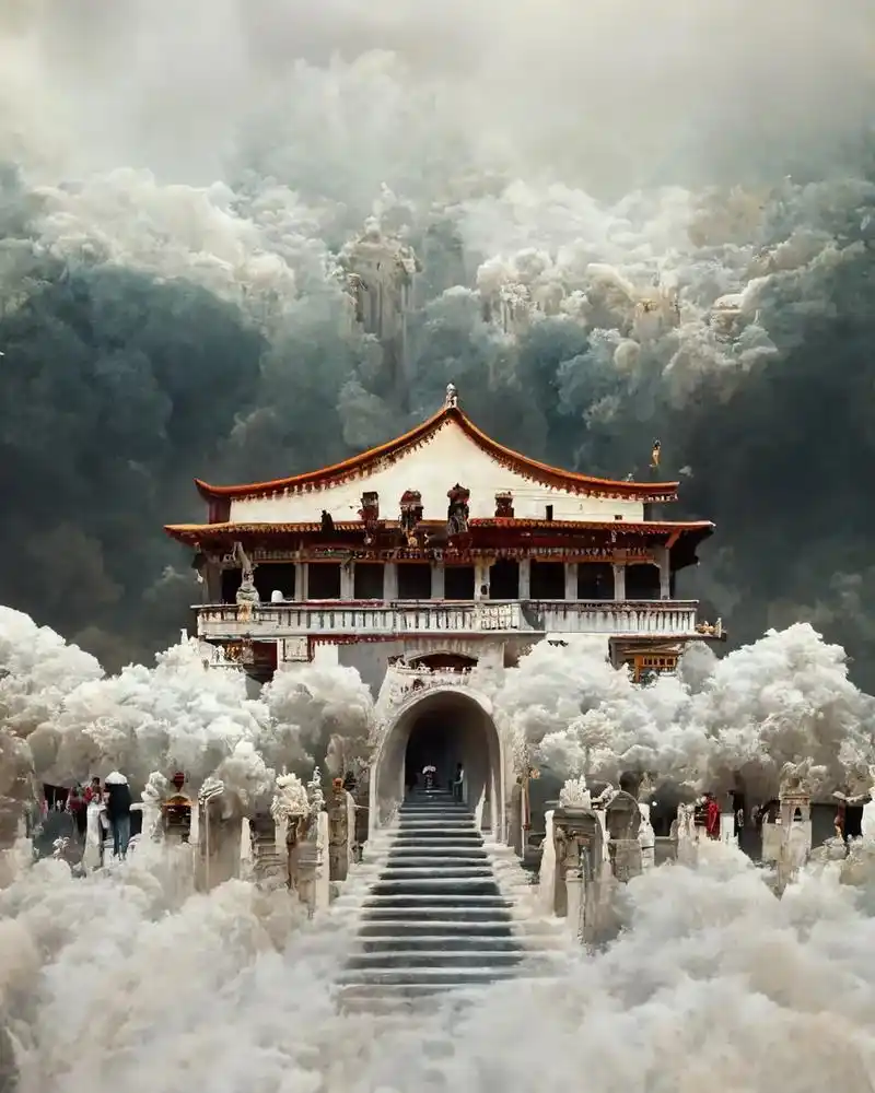 《亚当书61中土图鉴》天宫圣人宫殿.