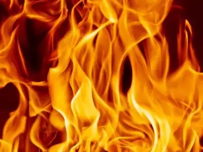 大火火焰抽象背景和纹理概念优雅视觉照片