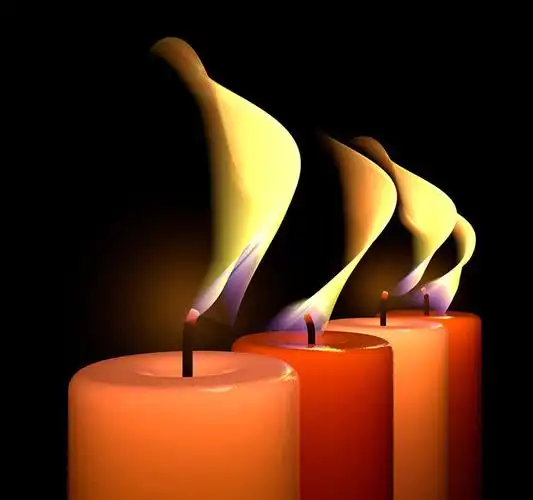 关键词:意境蜡烛烛光烛火火焰祈福祝福