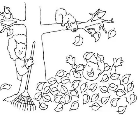 秋天的简笔画秋天的简笔画图片大全