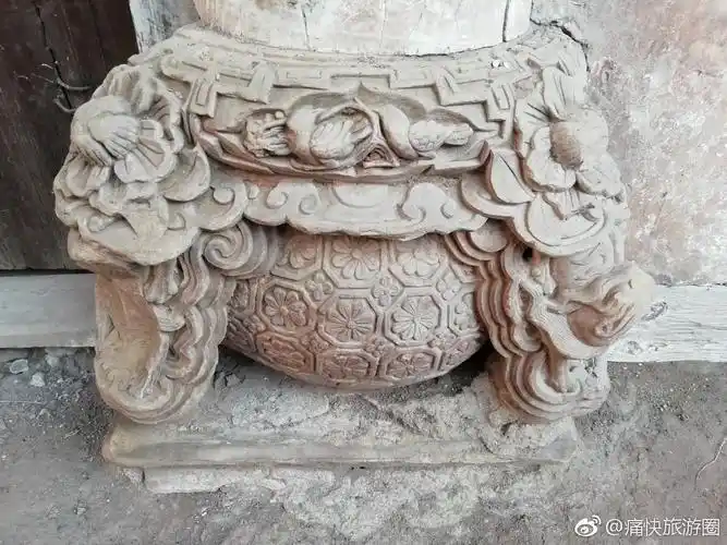 自贡王家大院的精美柱础石新浪自贡盐都生活自贡同城四川