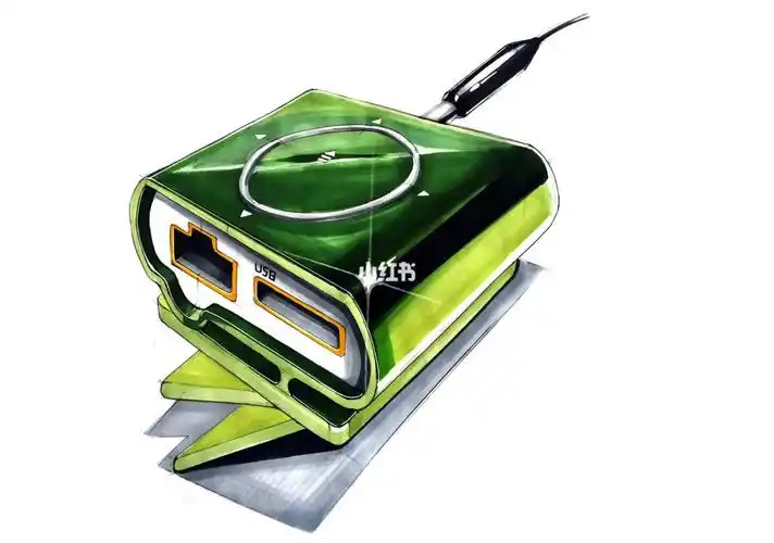 产品设计专业单体马克笔上色手绘作品分享