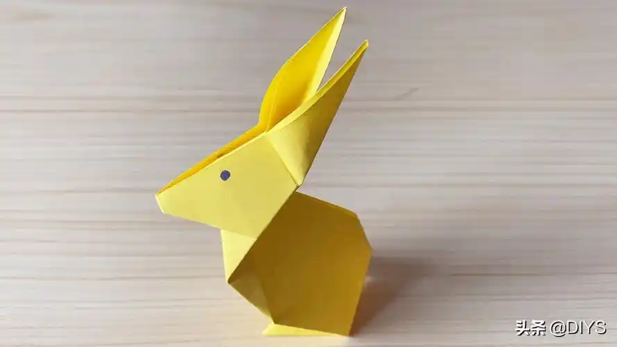 「手工折纸」简单又可爱的小兔子