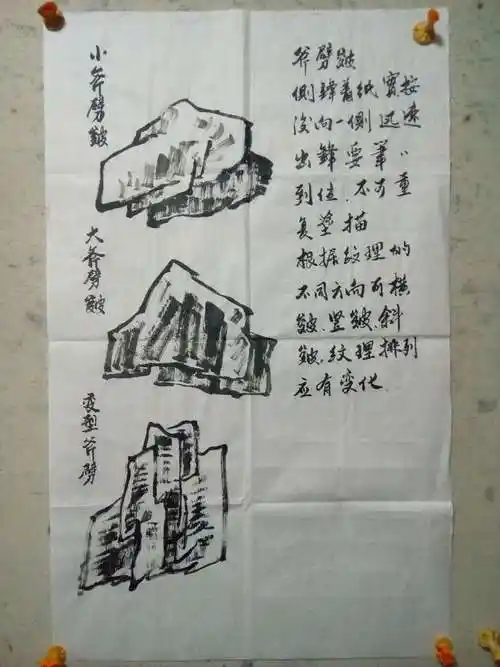 山石皴法小结