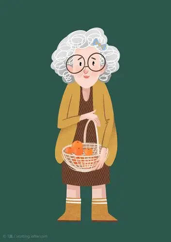 卖橘子的老婆婆-t酱