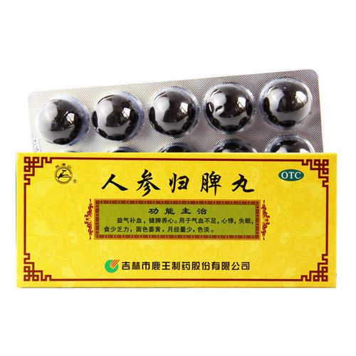 人参归脾丸9g*10丸(大蜜丸)