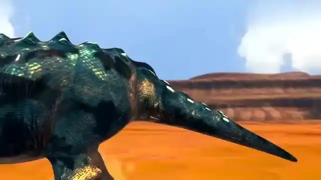 《功夫恐龙》23米高24吨重的梁龙vs两头2吨重的楯甲龙