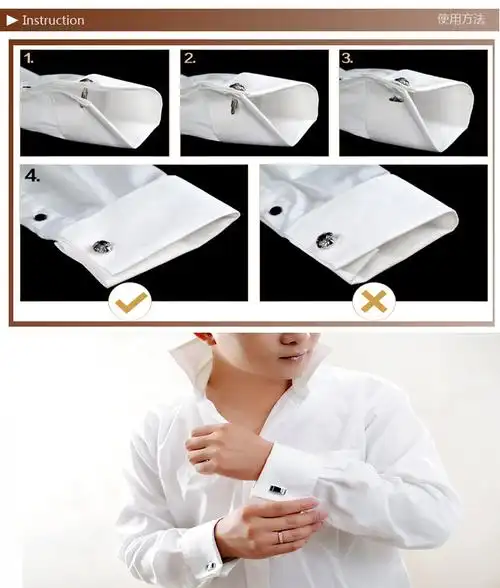 戴丽定制男士高档时尚精品袖扣领带夹套装 个性创意礼品act014