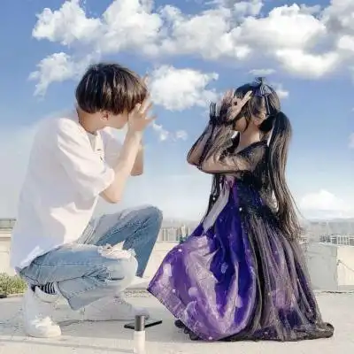 文艺情侣头像一对2020情侣头像真人唯美