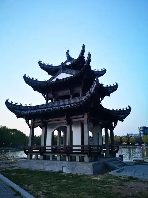 陶然亭公园里的亭子