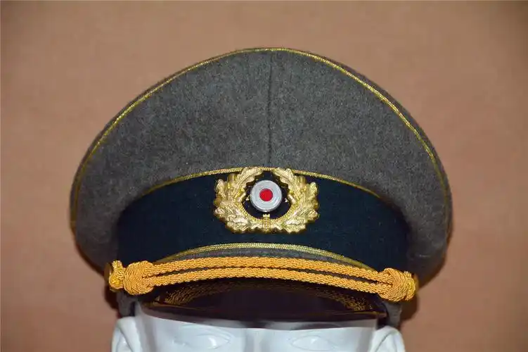 德军将官毛呢大檐帽