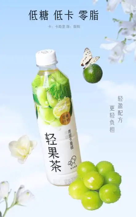 6】喜茶.轻果茶450ml*15瓶