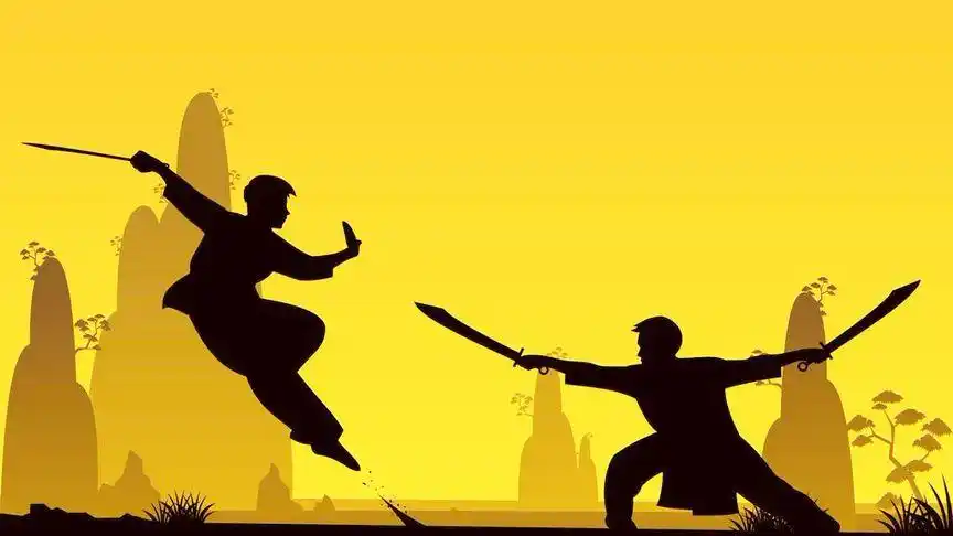 普通的武术动作放慢一百倍,简直就是艺术!