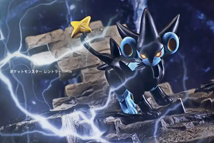 精灵宝可梦伦琴猫非常帅的电气系宝可梦点满特攻努力值攻击高的可怕