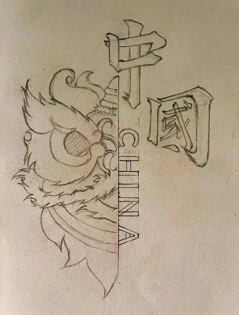 "人民有信仰 国家有力量 民族有希望" 绘画临摹|舞狮|国庆快乐