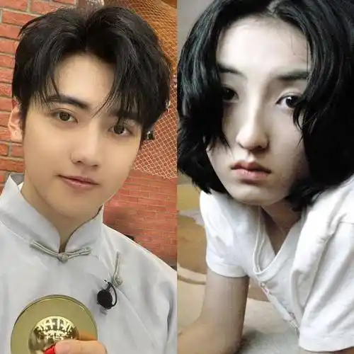 因为两人不是一个风格,虽然都是童星出道,但张子枫的咖位要比男方高