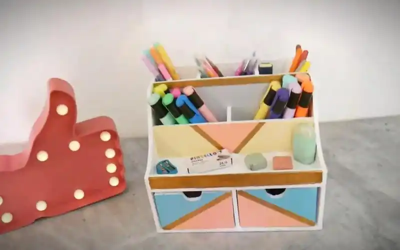 旧纸箱可以变成什么样?旧物改造变废为宝废物利用收纳盒手工制作