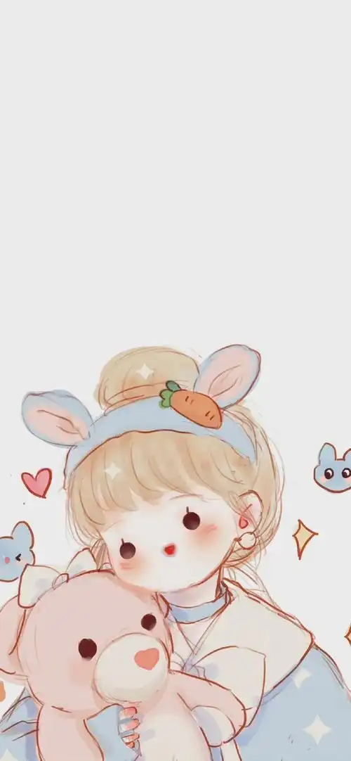 迪士尼可爱q版插画手机壁纸