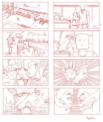 分镜故事版|动漫|单幅漫画|woodyheng衡 - 原创作品 - 站酷 (zcool)