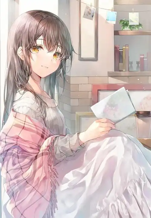 动漫温柔少女图片动漫温柔女生壁纸