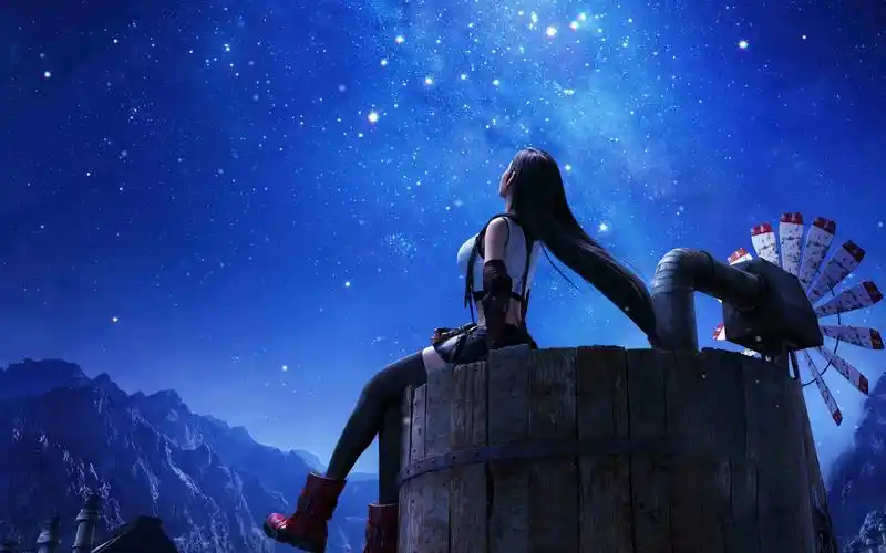 (来源于wallpaper)ps4蒂法主题