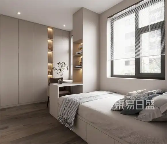 >首页>装修案例>影都学府160㎡新中式风格装修效果图>更多卧室装修