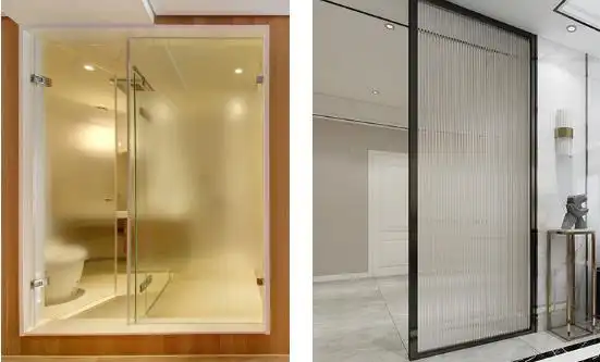 磨砂玻璃和长虹玻璃