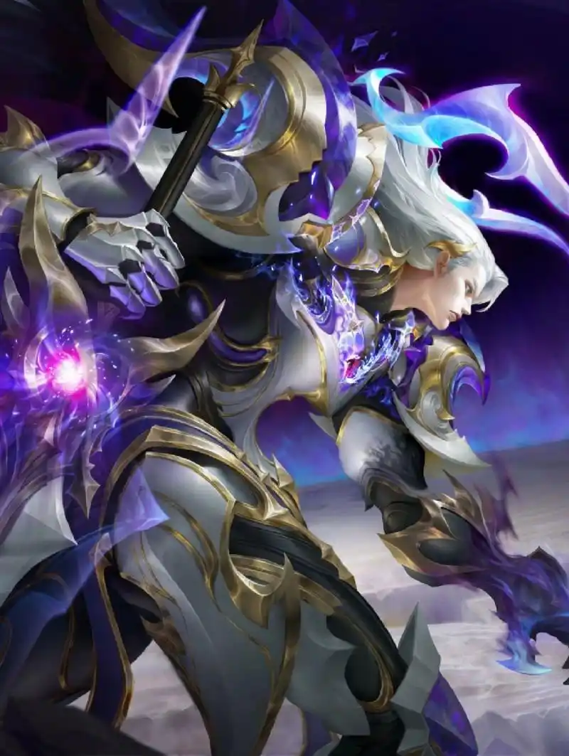 铠银白咏叹调皮肤高清海报 1月1号上线