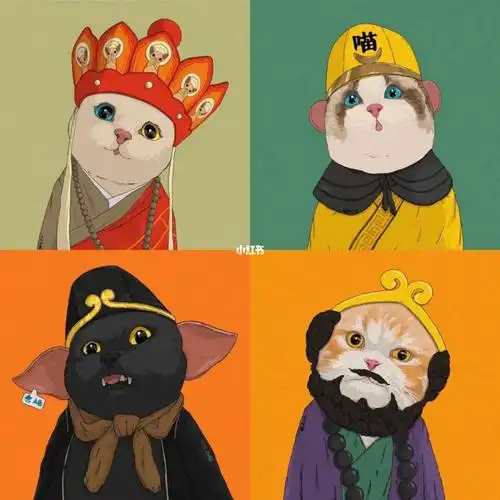 四人开黑西游记头像70