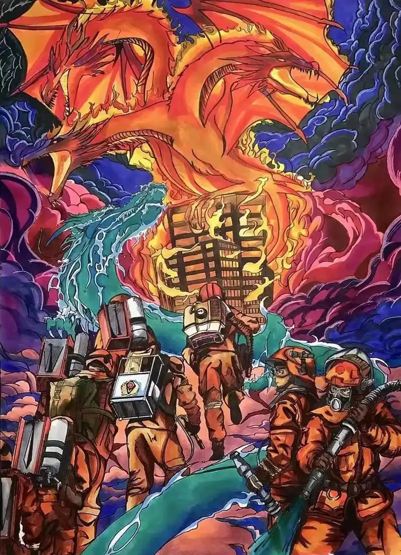 绘画作品‖致敬英雄——最可爱的人.2023寻彩全国中小学生书 - 抖音