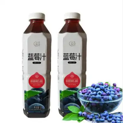 蓝牙果味饮料蓝莓汁1l