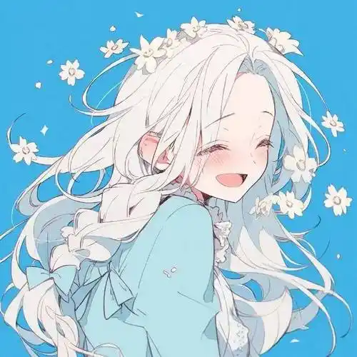 动漫头像|高清雏菊少女动漫头像_网络