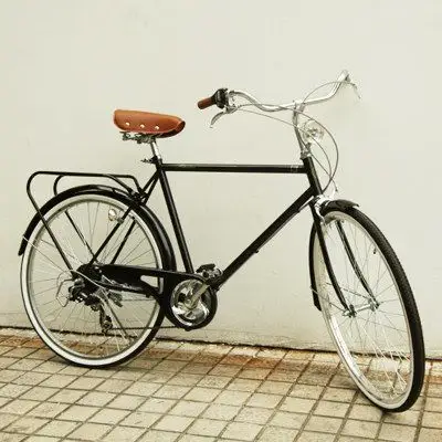 26寸变速自行车时尚个性公路车城市通勤男女款复古学生单车_不打折